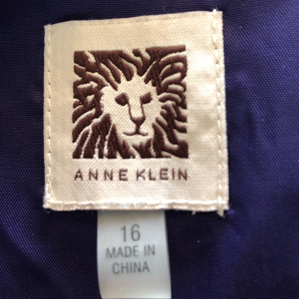 Anne Klein Fully Lined Fit & Flare Reptile Dress - Picture 4 of 11